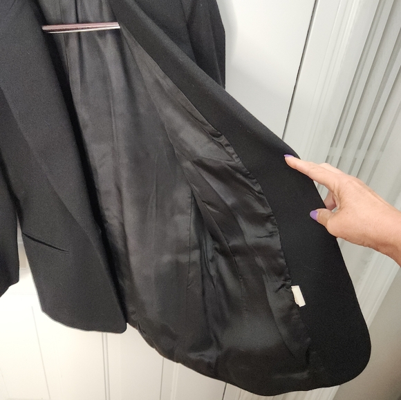 Women's Herman Geist 100% Wool Blazer Jacket Size 8 - Picture 5 of 8